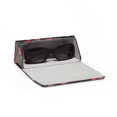 Magic glasses case with Cherries print